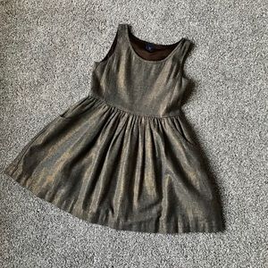 Gap kids Dress Brown with Gold Accent  sz XS